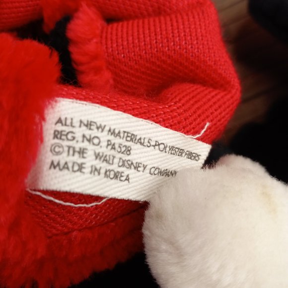 Vintage Plush Mickey Mouse Minnie Mouse Hand Puppets The Walt Disney Company - Picture 5 of 11